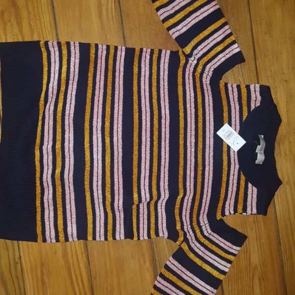 Shoulder baring striped sweater from Loft - Picture 4 of 4